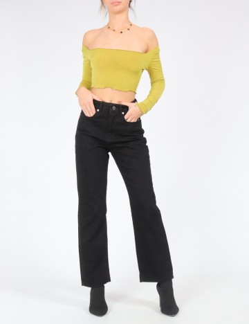 Top SHEIN, verde