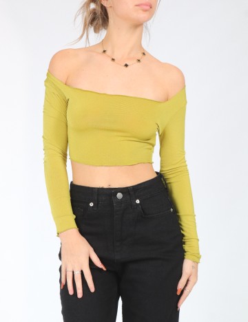 Top SHEIN, verde