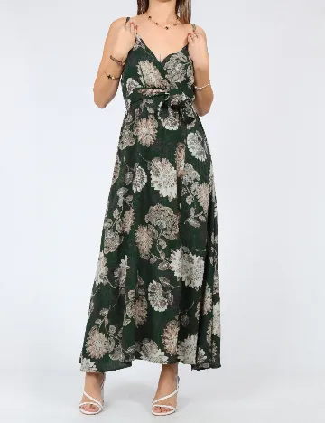 Rochie lunga SHEIN, verde Verde