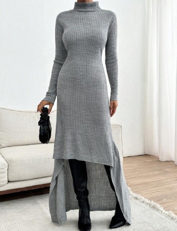 Rochie lunga SHEIN, gri