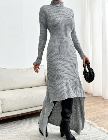 Rochie lunga SHEIN, gri Gri