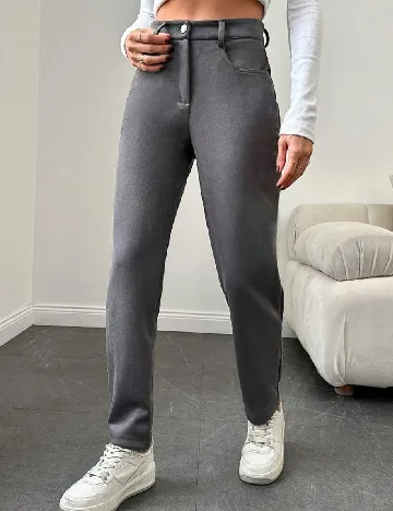 Pantaloni SHEIN, gri