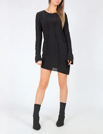 Rochie scurta SHEIN, negru Negru