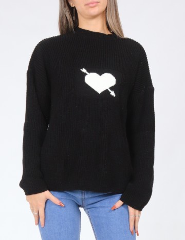 Pulover SHEIN, negru
