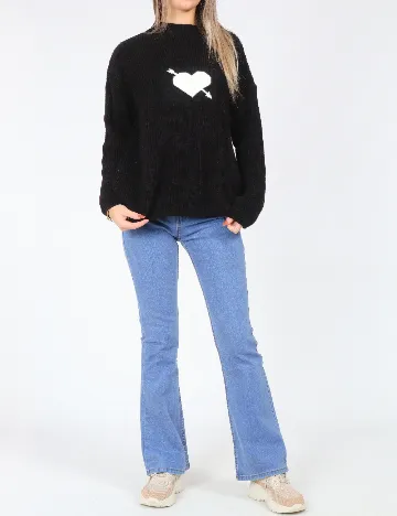 Pulover SHEIN, negru