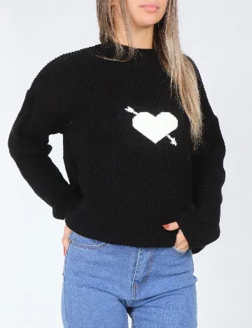 Pulover SHEIN, negru