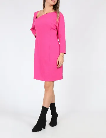 Rochie scurta SHEIN, roz Roz