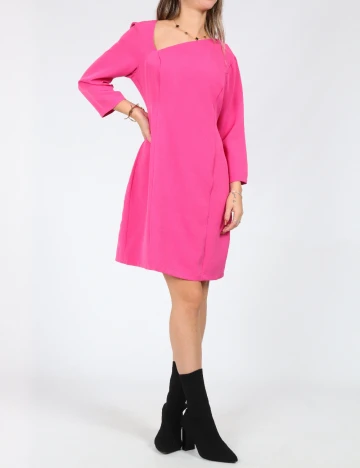 Rochie scurta SHEIN, roz Roz