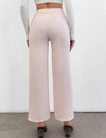Pantaloni SHEIN, roz pal