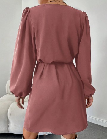 Rochie scurta SHEIN, roz pudra