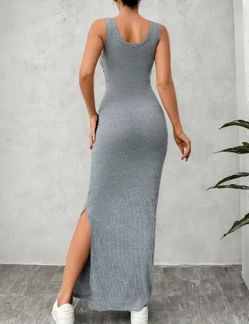 Rochie lunga SHEIN, gri Gri