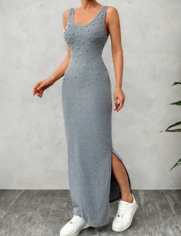 Rochie lunga SHEIN, gri