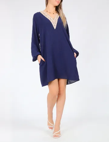 Rochie scurta SHEIN, bleumarin Albastru