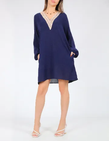 Rochie scurta SHEIN, bleumarin Albastru