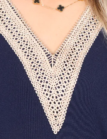 Rochie scurta SHEIN, bleumarin Albastru