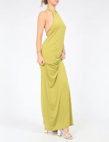 Rochie lunga SHEIN, verde Verde