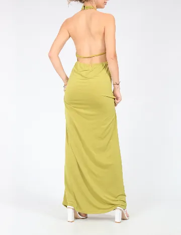 Rochie lunga SHEIN, verde Verde