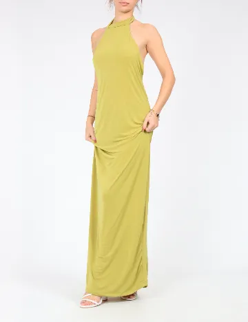 Rochie lunga SHEIN, verde Verde