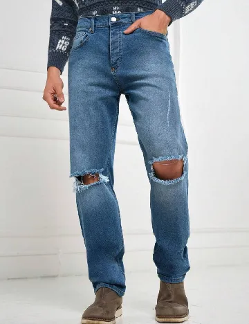 Blugi SHEIN, albastru