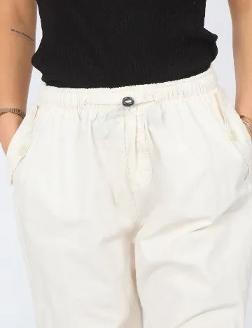 Pantaloni Cavallone, alb