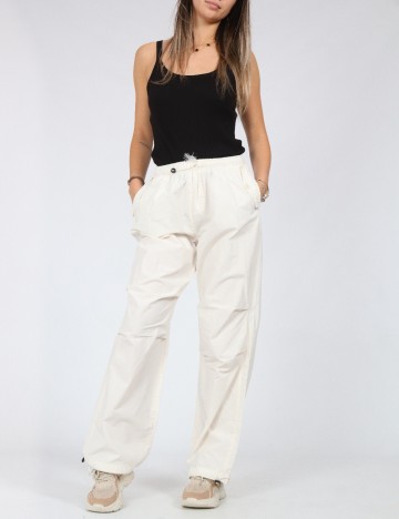 Pantaloni Cavallone, alb