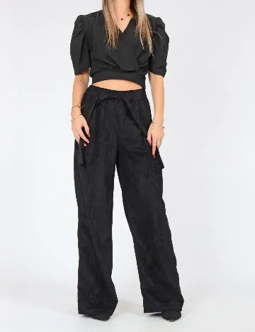 Pantaloni SHEIN, negru