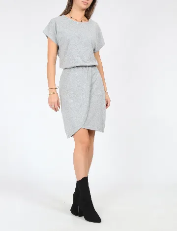 Rochie scurta SHEIN, gri Gri