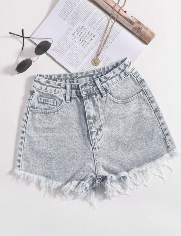 Pantaloni scurti SHEIN, gri