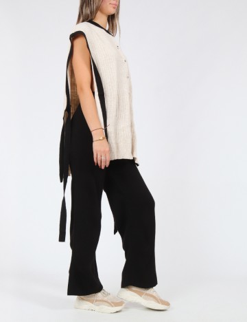 Compleu Hadise, negru/ecru