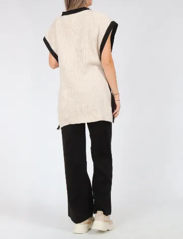 Compleu Hadise, negru/ecru Negru