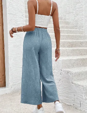 Pantaloni SHEIN, albastru