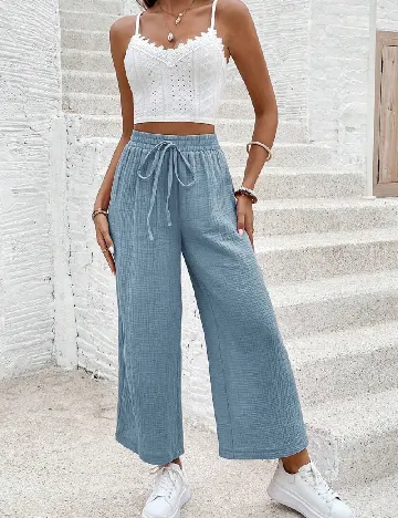 Pantaloni SHEIN, albastru