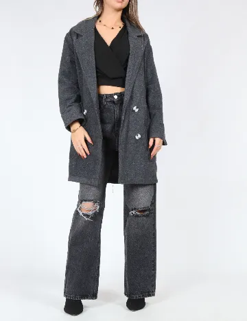 Palton SHEIN, gri Gri