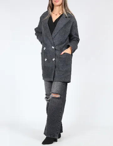 Palton SHEIN, gri Gri