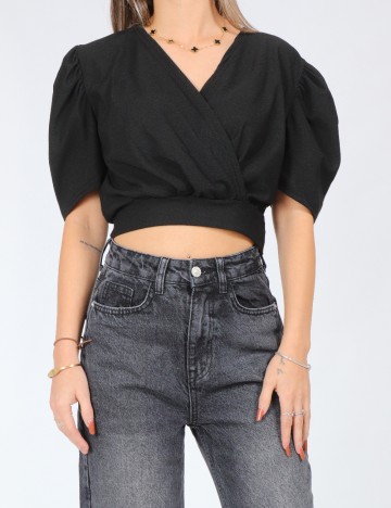 Top SHEIN, negru