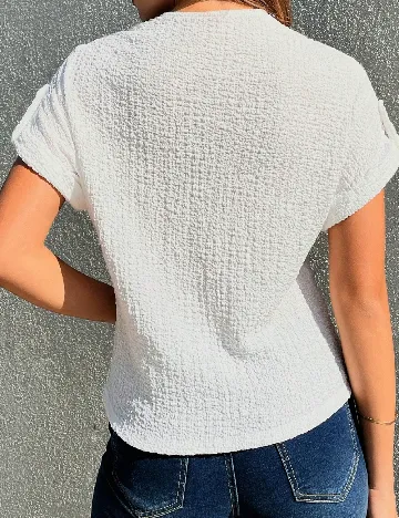 Bluza SHEIN, alb Alb