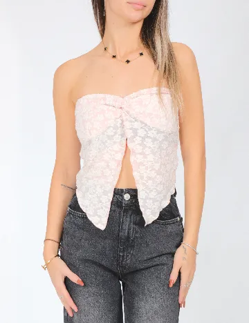 Top SHEIN, roz pudra