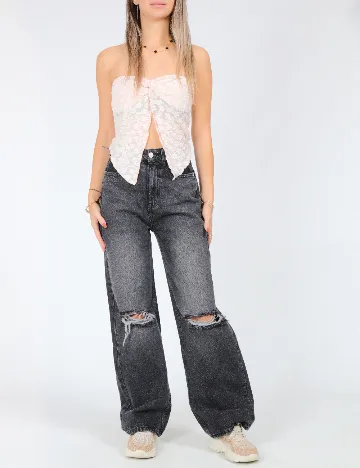 Top SHEIN, roz pudra