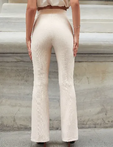 Pantaloni SHEIN, crem Crem