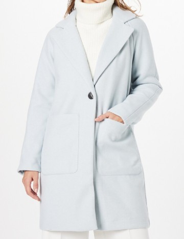 Palton Only, bleu