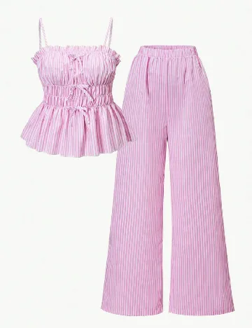 Compleu Shein Kids, roz