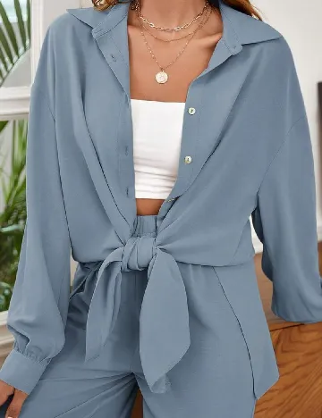 Compleu SHEIN, albastru