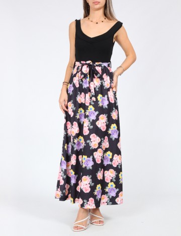 Rochie lunga SHEIN, floral print