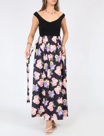 Rochie lunga SHEIN, floral print Floral print