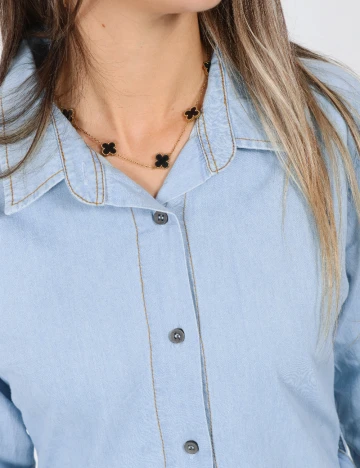 Rochie medie SHEIN, albastru Albastru