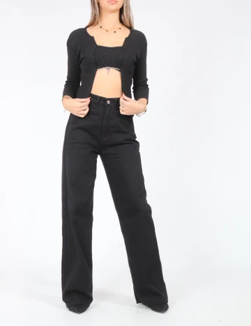 Set bluze 2 bucati SHEIN, alb/negru