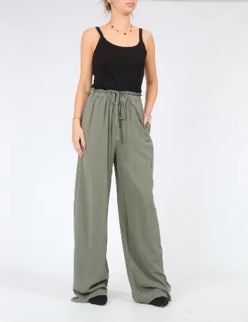 Pantaloni SHEIN, verde Verde