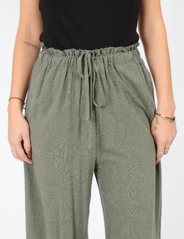 Pantaloni SHEIN, verde Verde