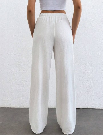 Pantaloni SHEIN, alb
