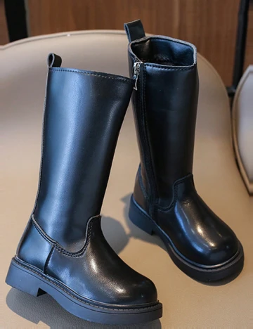 Cizme Shein Kids, negru Negru